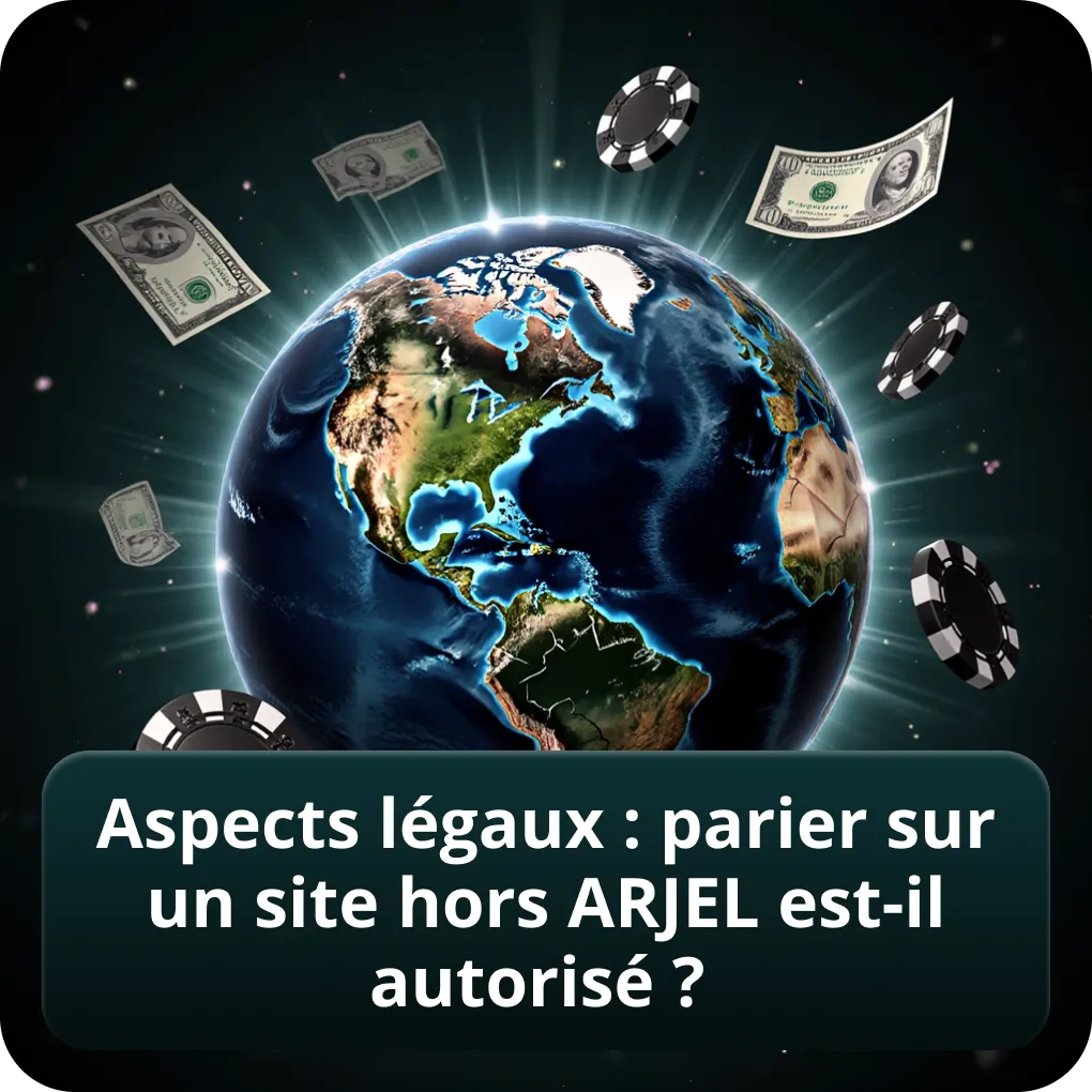 Aspects légaux : parier sur un site hors ARJEL est-il autorisé ?