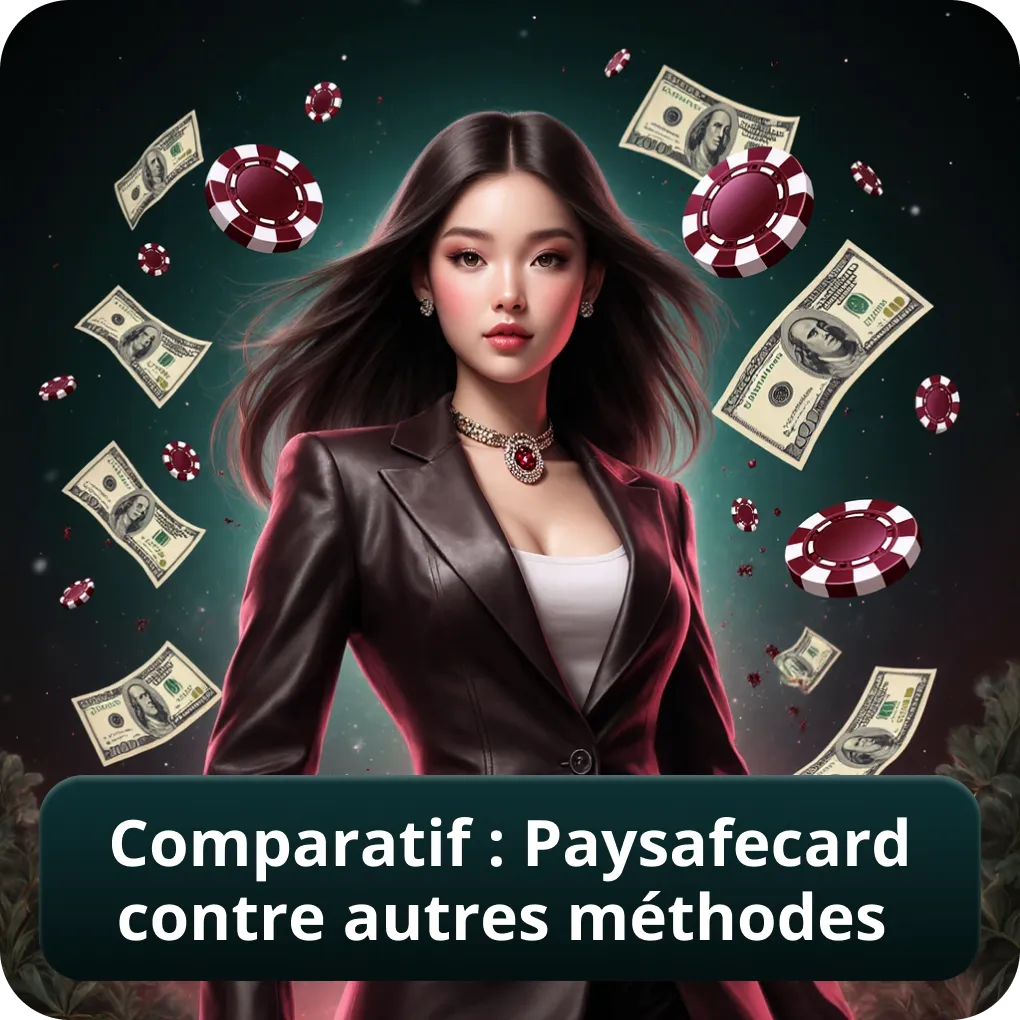 Comparatif : Paysafecard contre autres méthodes
